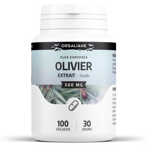 Orgaliane Olivier Extrait Sec de Feuille 500 mg gelules