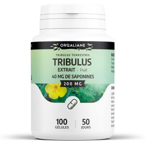 Orgaliane Tribulus terrestris 200 mg Gelules