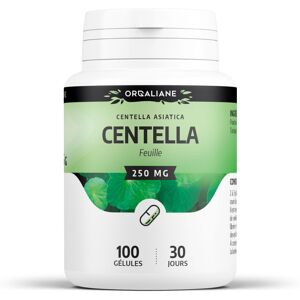 Orgaliane Centella 250 mg Gelules