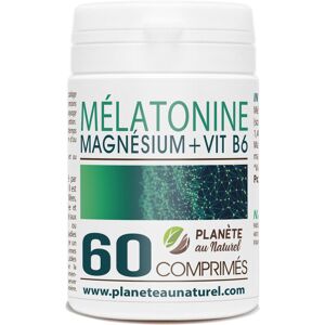 Planete au Naturel Melatonine 1 mg Magnesium Vit B6 Comprimes