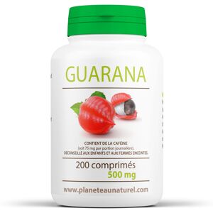 Planete au Naturel Guarana - 500 mg - 200 comprimes