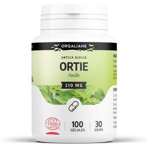 Orgaliane Ortie Ecocert Feuille 210 mg gelules