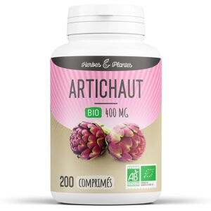 Herbes et Plantes Artichaut Bio - 400 mg - 200 comprimes