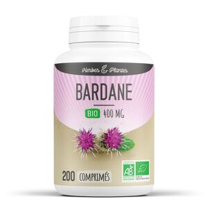Herbes et Plantes Bardane Bio - 400 mg - 200 comprimes