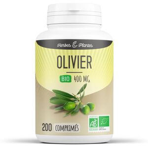 Herbes et Plantes Olivier Bio - 400 mg - 200 comprimes