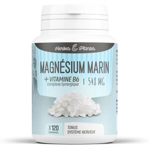 Herbes et Plantes Magnesium marin + Vitamine B6 - 548 mg - comprimes