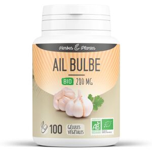 Herbes et Plantes Ail bulbe Bio 280 mg Gelules vegetales