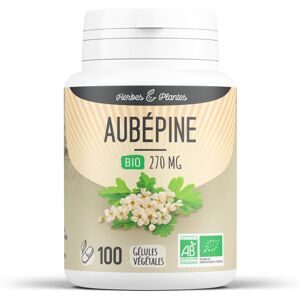 Herbes et Plantes Aubepine Bio 270 mg Gelules vegetales