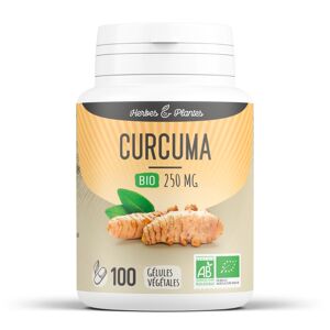 Herbes et Plantes Curcuma Bio 250 mg Gelules vegetales