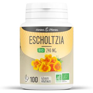 Herbes et Plantes Escholtzia Bio 240 mg Gelules vegetales