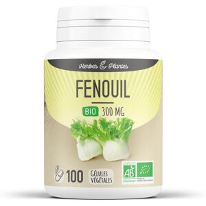 Herbes et Plantes Fenouil Bio 300 mg Gelules vegetales