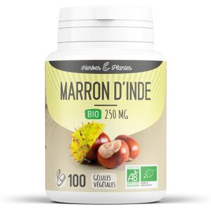 Herbes et Plantes Marron dInde Bio 250 mg Gelules vegetales