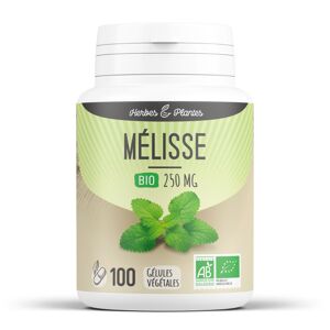 Herbes et Plantes Melisse Bio 250 mg Gelules vegetales