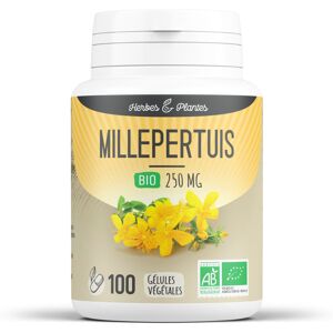 Herbes et Plantes Millepertuis Bio 250 mg Gelules vegetales