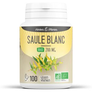 Herbes et Plantes Saule blanc Bio 200 mg Gelules vegetales