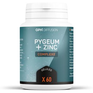 GPH Diffusion Pygeum et Zinc 390 mg Gelules