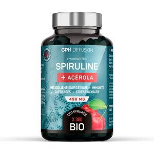 GPH Diffusion SPIRULINE + ACEROLA BIO - 498mg - Comprimes