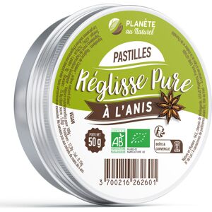 Pastilles de reglisse a l'anis biologique - 50g