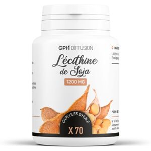 GPH Diffusion Huile de Lecithine de Soja 1200 mg 70 capsules