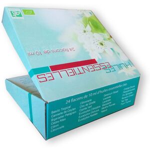 GPH Diffusion Coffret de 24 Huiles Essentielles Bio