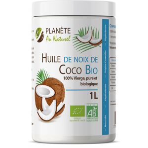 Planète au Naturel Huile de Noix Coco Bio - 1 L