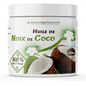 123gelules Huile de Coco - 500 ml