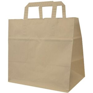 Sac cabas kraft brun 70 g/m² 26x17x26 cm x 250 Firplast