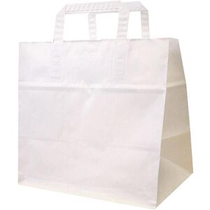 Firplast Sac cabas kraft blanc 75 g/m² 26x17x26 cm x 250 Firplast