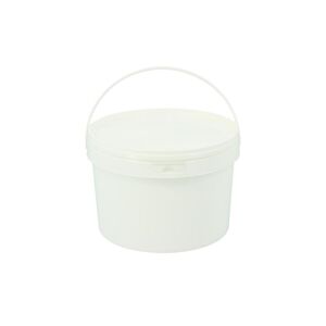 SEAU PLAST BLANC 3.1L sur commande Mini 960 unites sur commande Firplast