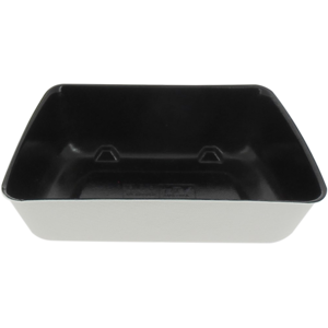 Ravier en pulpe noir avec couche PLA 138X88mm sur 33,5 de hauteur x 400 Firplast