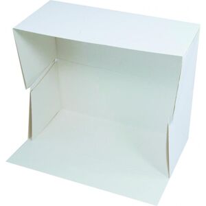 BTE BUCHE BLANCHE 20 CM (25) sur commande Firplast