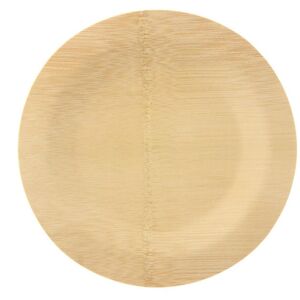 Assiette bambou 280mm de diametre (x400) Firplast