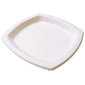 Firplast Assiette pulpe blanche carree Ø 17 cm x 300 Firplast