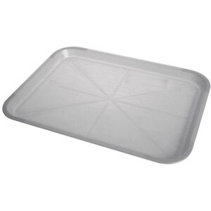 Firplast Plateau fast food en PP gris 345mm x 265mm (x25) Firplast