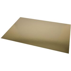 Firplast Plaque en carton couleur or 400mm x 600mm (x25) Firplast