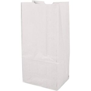 Sac SOS PM 12x8x24 kraft blanc x 1000 Firplast