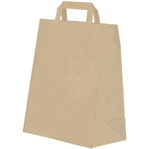 Sac Cabas Kraft Brun (70 g/m²) 22x10x28 (X250) Firplast