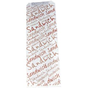 Firplast Sac sandwich blanc decor sandwich11x4x31 cm x 1000 Firplast