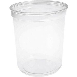 Saladier plastique PET rond 90cl (32oz) x 500 Firplast