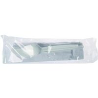 Sachet couvert 3/1 en PS avec petite cuillère x 250 Firplast