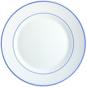 Firplast Assiette Arcoroc Opal Delft filet bleu ⌀155mm (x6) x 24 Firplast