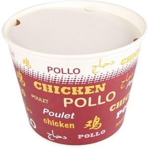 Pot chicken bucket avec couvercle en carton 3700 ml (x200) Firplast - Publicité Pot chicken bucket avec couvercle en carton 3700 ml (x200) Firplast - Publicité