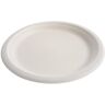 Assiette Pulpe de canne à sucre ⌀228,6mm (x25) Firplast