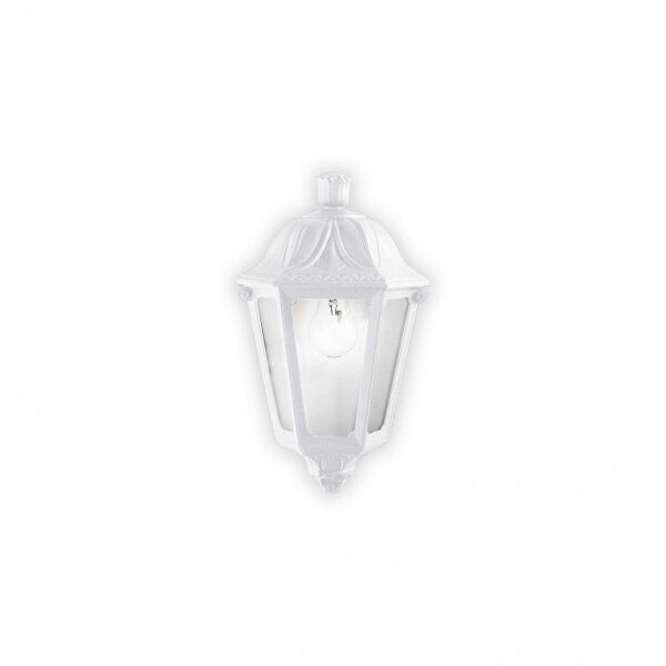 Ideal Lux Anna AP1 Small - Lampe classique de mur pour l'extérieur - Blanc - Ideal Lux