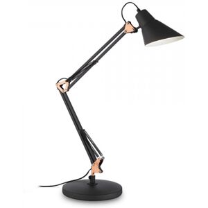 SALLY TL1 - Lampe de bureau - Noir/Cuivre - Ideal Lux