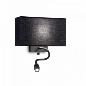 Applique HOTEL AP2 - Noir/Noir - Ideal Lux