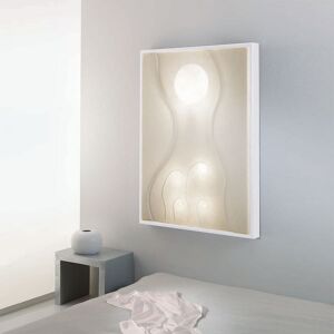 In-es.artdesign Lunar dance 1  - Cadre blanc - In-es.artdesign