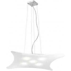 Manta SP 5L Square - Blanc brillant - Metal Lux