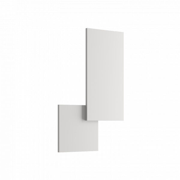 Puzzle Rectangle LED AP PL - Blanc opaque - Lodes