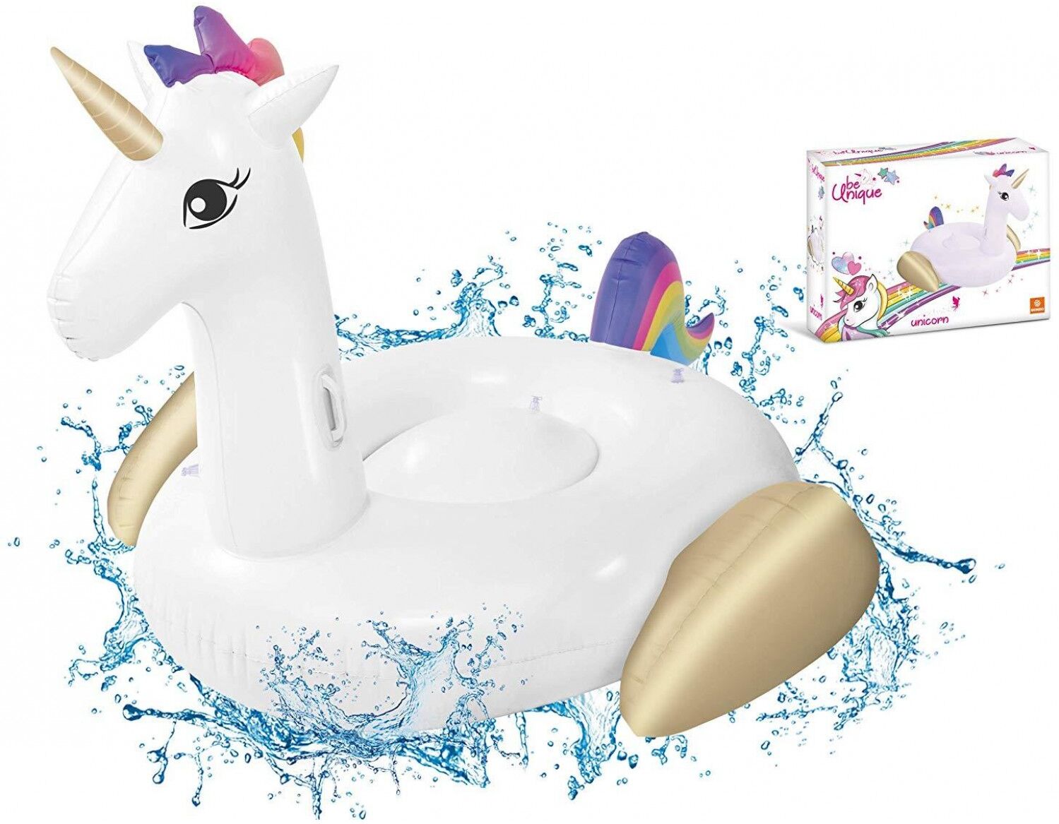 Mondo Gonflable World Unicorn Jumbo Grand Diamètre 215 cm Mondo Gonflable World Unicorn Jumbo Grand Diamètre 215 cm